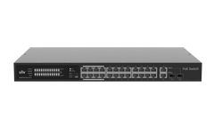 UNV - 24 x PoE Ports, 2 x Combo Ports, MAX Capacity 370W, 30W Per Port