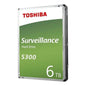 Toshiba S300 6TB Surveillance HDD 3.5"