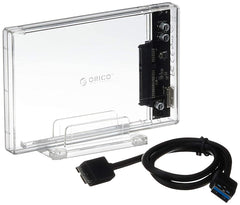 ORICO 2.5 USB3.0 EXT HDD ENCLOSURE CLR