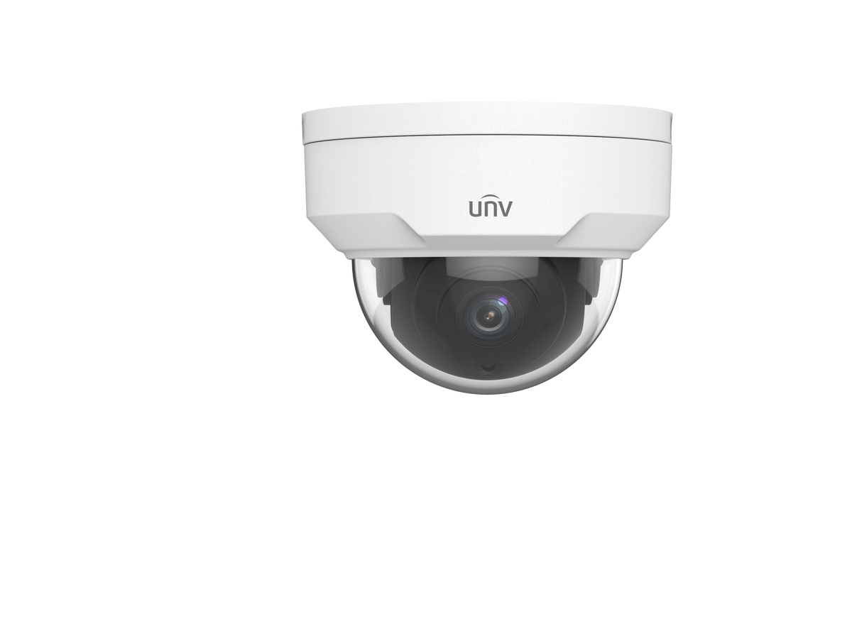 UNV - Ultra H.265 - 4MP WDR Vandal Resistant Fixed Dome Camera