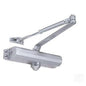 ZKTeco - Access Control Silver Door Closer - medium duty