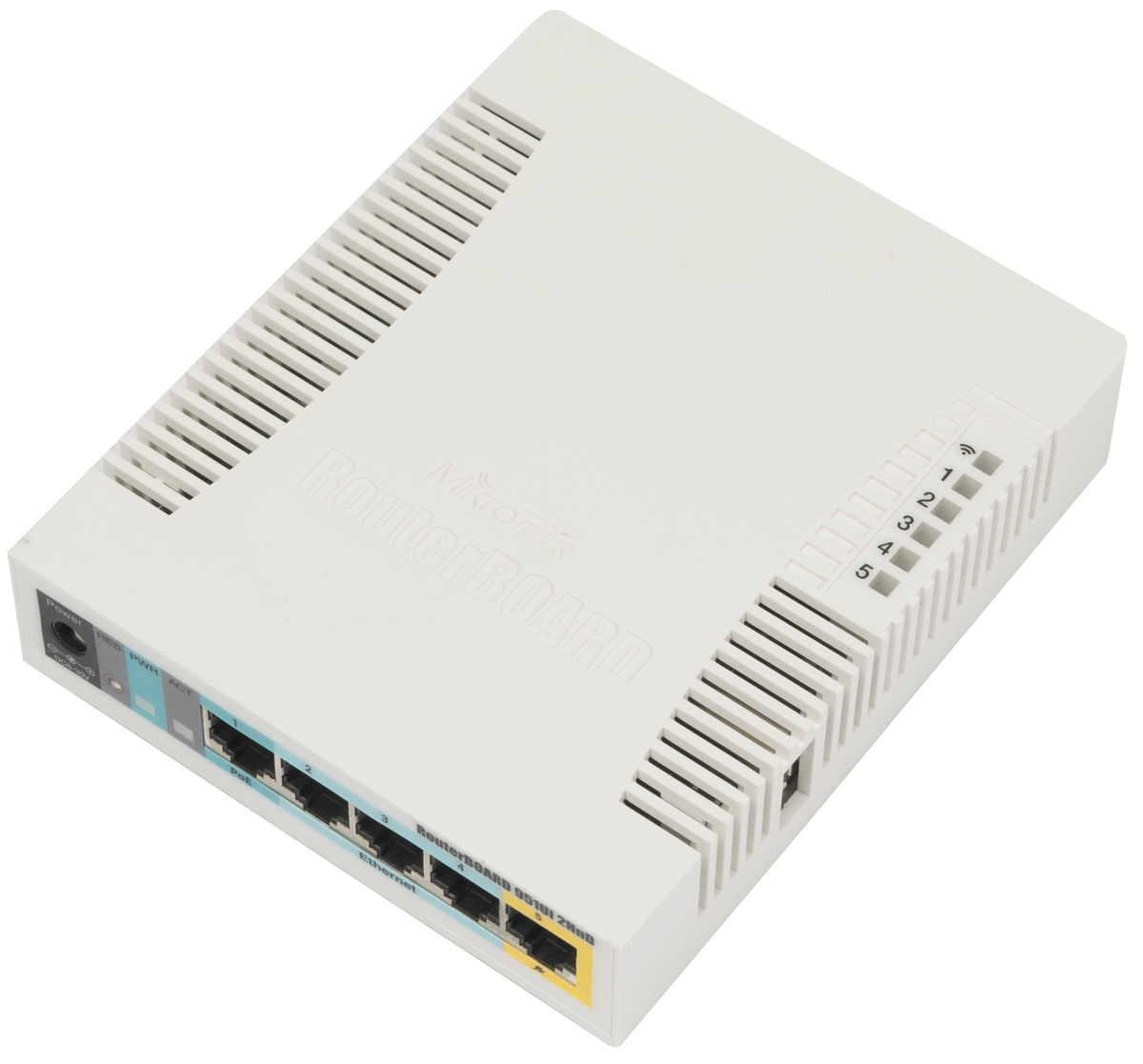 MikroTik 2.4GHz 5 Port Ethernet WiFi Router | RB951Ui-2HnD