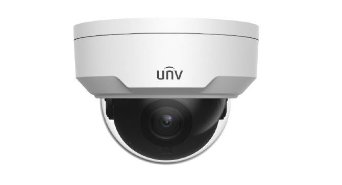 UNV - Ultra H.265 -P1- 2MP WDR, LightHunter Fixed Vandal Resistant, AI Dome Camera- Accusight