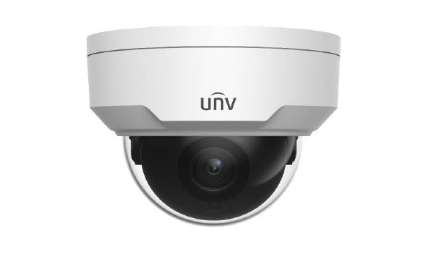 Uniview UNV 4MP LightHunter Fixed Dome IP Camera 4mm | IPC324SB-DF28K-I0