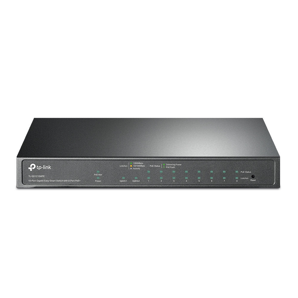TP-Link 10-Port Gigabit PoE+ Easy Smart Switch | TL-SG1210MPE