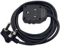 20M X 16A EXTENSION CORD BLACK
