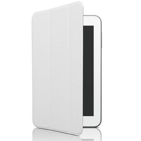 LENOVO A3000 FOLIO CASE AND FILM - WHITE