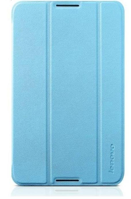 LENOVO A7-30 FOLIO CASE AND FILM - BLUE