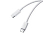 Xiaomi 3A Braided USB Type-C to USB Type-C Cable 1M - White