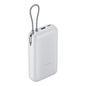 Xiaomi Power Bank 20000mAh (Integrated Cable) - Light Grey
