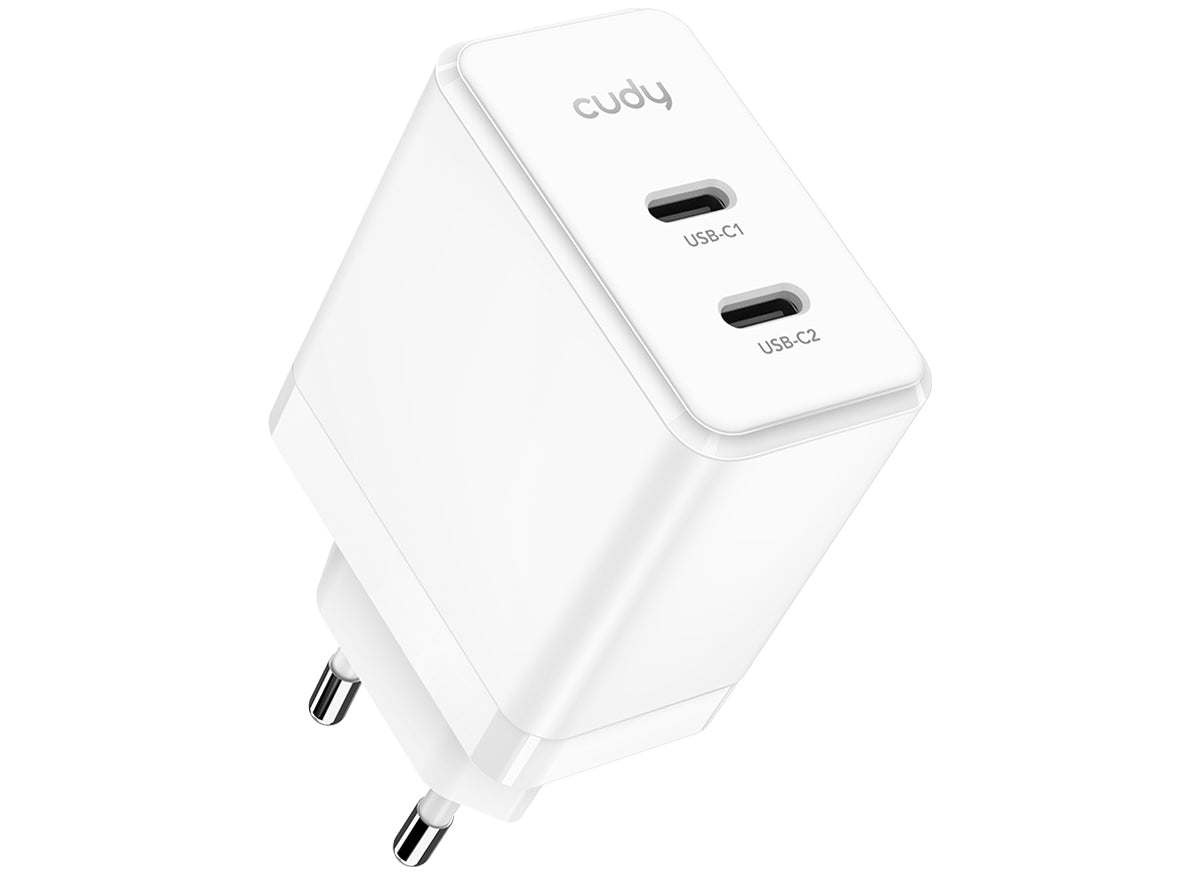 Cudy 40W 2 Port USB-C Fast Charging Adapter | CH40