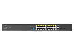 Cudy 16 Port Gigabit PoE 180W 2 Gigabit 2SFP Switch | GS1018PS2