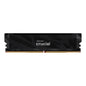 Crucial Pro 16GB 6400Mhz DDR5 Desktop OC Gaming Memory - Black