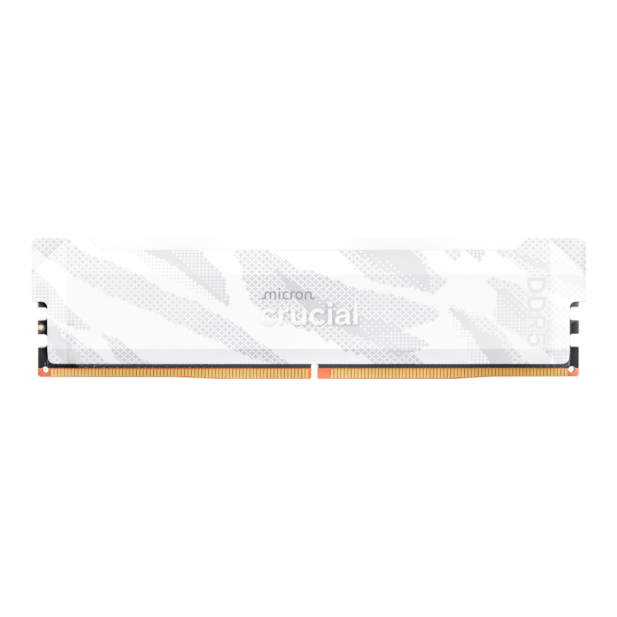 Crucial Pro 16GB 6400Mhz DDR5 Desktop OC Gaming Memory - White