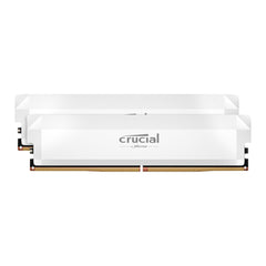 Crucial Pro DDR5 6000MHz 32GB Overclocking Memory Kit – White
