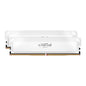 Crucial Pro DDR5-6400 64GB Overclocking Memory Kit - White
