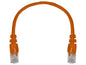 Linkbasic 22cm UTP Cat5e Flylead Orange