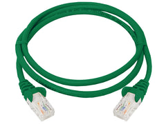 Linkbasic 1 Metre UTP Cat5e Flylead Green