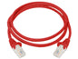 Linkbasic 1 Metre UTP Cat5e Flylead Red