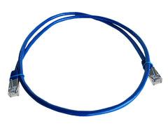 Linkbasic 1 Metre FTP Cat5e Flylead Blue