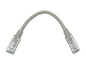 Linkbasic 22cm UTP Cat6 Flylead Grey