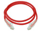 Linkbasic 1 Metre UTP Cat6 Flylead Red