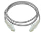Linkbasic 1 Metre UTP Cat6a Flylead Grey