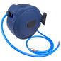AIR HOSE REEL 15M X 9.5MM(3/8) PU HOSE  P/P CASING WALL MOUNTED