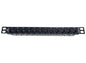 Linkbasic 12 Port Cat6 10-inch Patch Panel for Mini Rack
