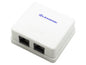 Linkbasic Cat6 Double Surface Mount Box
