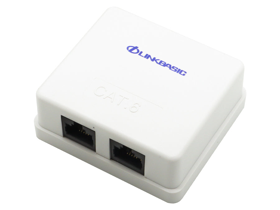Linkbasic Cat6 Double Surface Mount Box