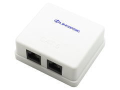 Linkbasic Cat6 Double Surface Mount Box