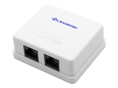 Linkbasic Cat6a Double Surface Mount Box
