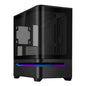 Asus Prime AP202 Curved Tempered Glass Micro-ATX Chassis – Black