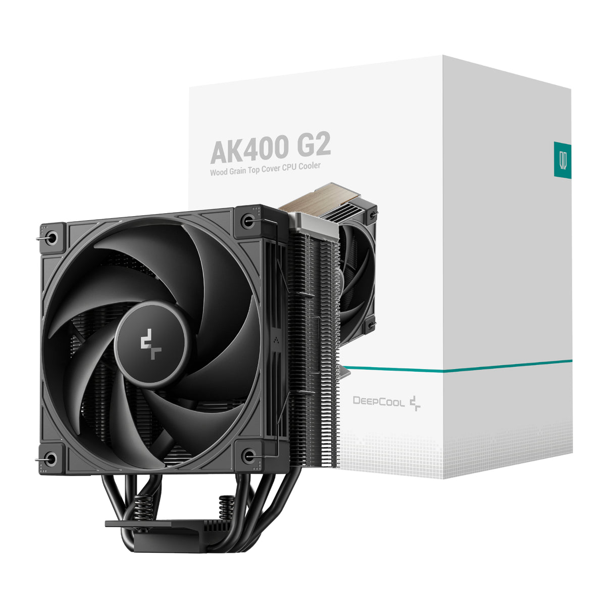 DeepCool AK400 G2 Dark 120mm CPU Air Cooler - Black