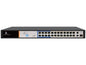 Scoop 24 Port Fast Ethernet PoE 250W 2 Gigabit 1SFP Switch