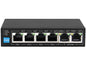 Scoop 6 Port Fast Ethernet 4 PoE 60W Switch