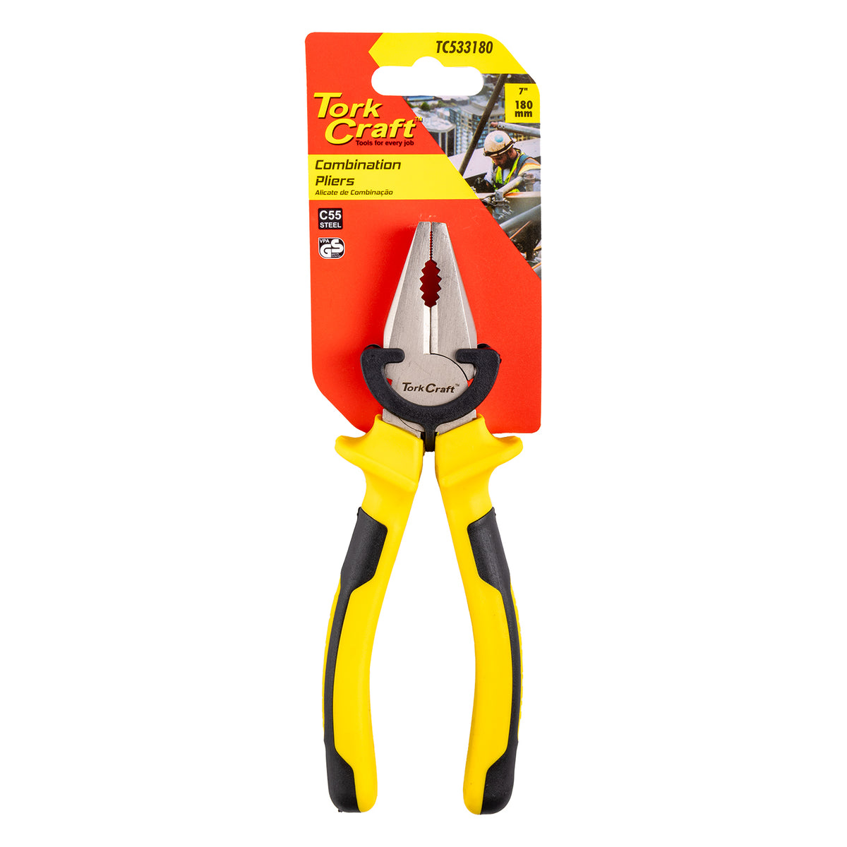 PLIERS COMBINATION 180MM
