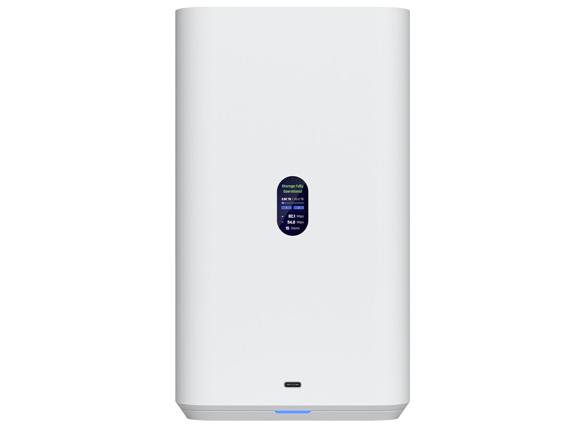 Ubiquiti UniFi White UNAS 2.5Gbps Ethernet 2x 3.5" HDD bays | UNAS-2-W