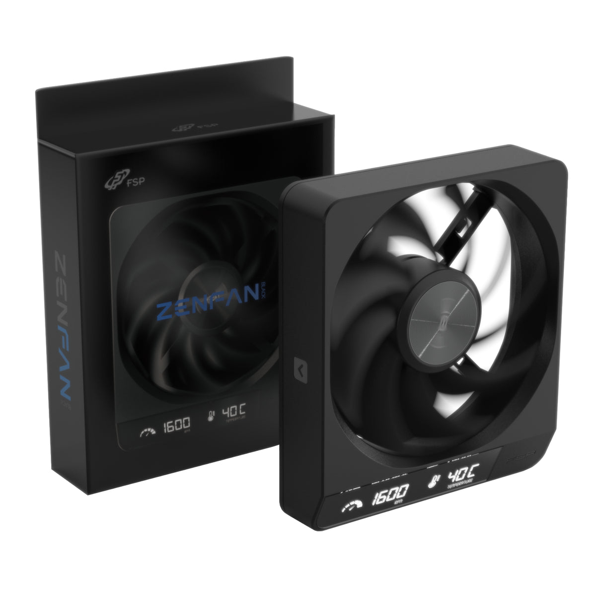 FSP ZENFAN 120mm PWM Smart Fan - Black