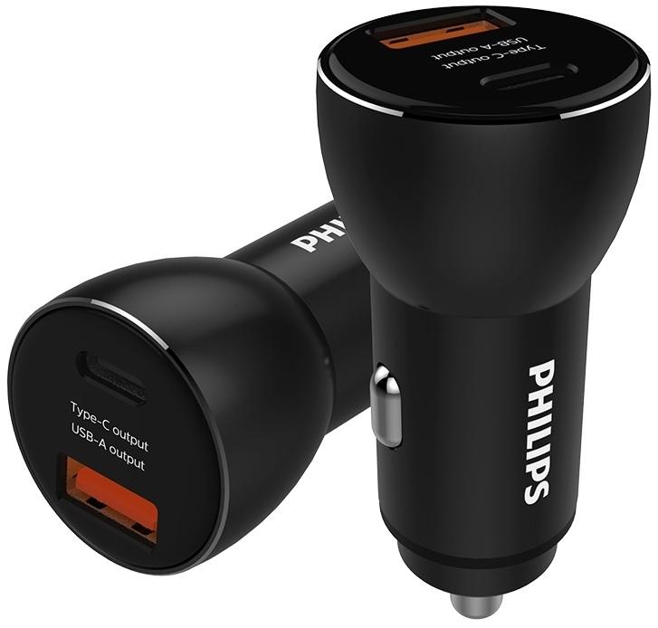 DUAL PORT CAR CHARGER 1C+1A