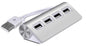 4 PORT USB2.0 HUB SILVER