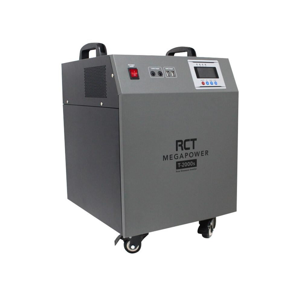 RCT MEGAPOWER 2KVA/2000W INVERTER TROLLE
