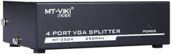 4 WAY VGA SPLTTER 350MHZ
