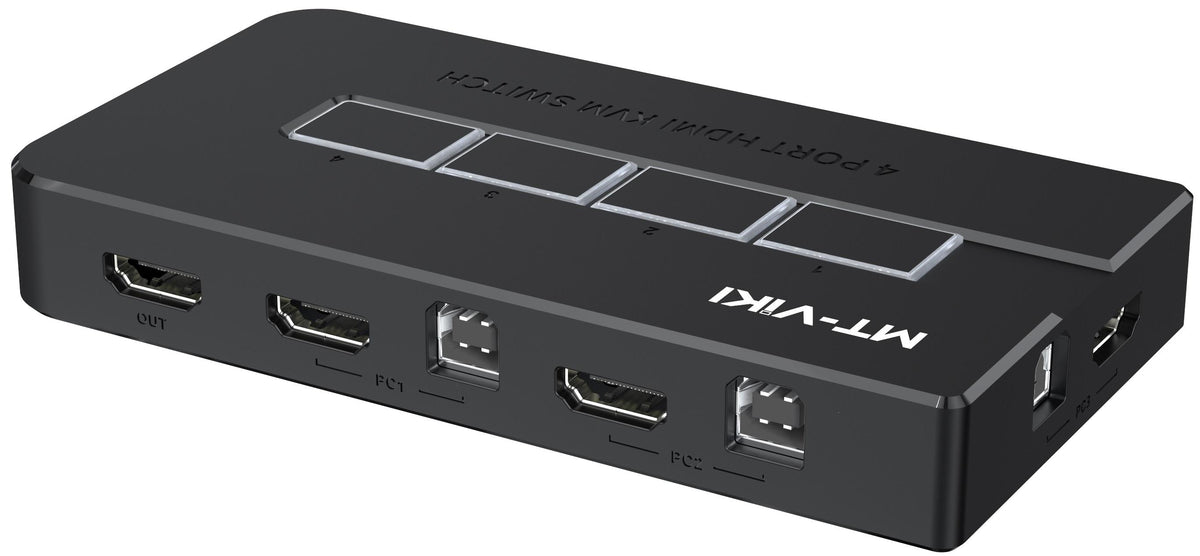 4 PORT MANUAL HDMI KVM SWITCH
