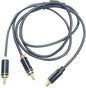 TYPE C TO RCA L + R AUDIO 1MTR