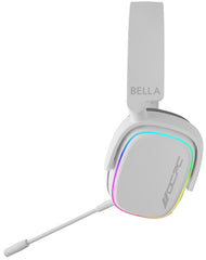 OCPC BELLA GAMING HEADSET 7.1 WHITE