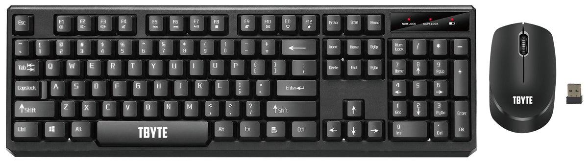 WIRELESS KEYBOARD & MOUSE COMBO
