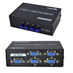 4 PORT VGA SWITCH 4 IN 1 OUT